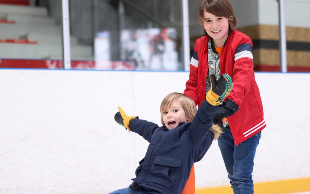 Premiers pas à la patinoire ?